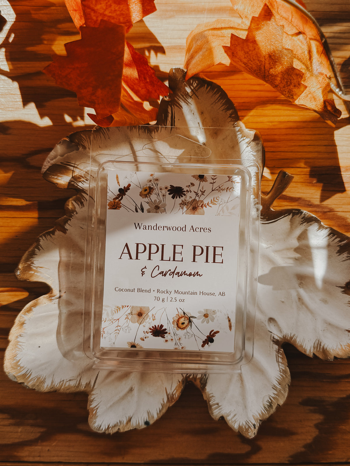 Apple Pie + Cardamom Wax Melt