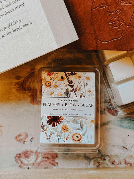 Peaches + Brown Sugar Wax Melt